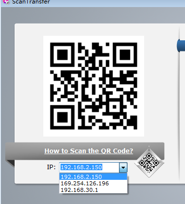 The IP address of your PC